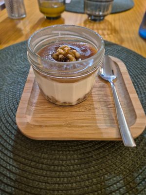 "Cheesecake" at A Porta Verde in Santiago De Compostela