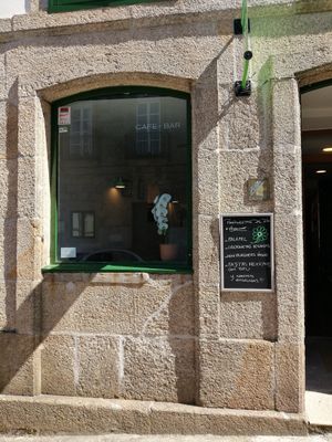 Outside at A Porta Verde in Santiago De Compostela