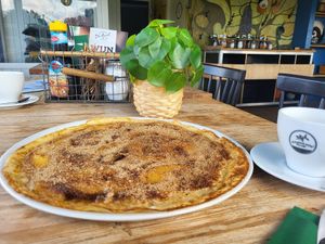 Vegan applepancake at Pannenkoek de Appel in Oostzaan