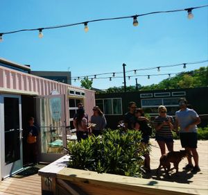 Outside set up at KOKOS Ice Cream (West Nash) in Nashville