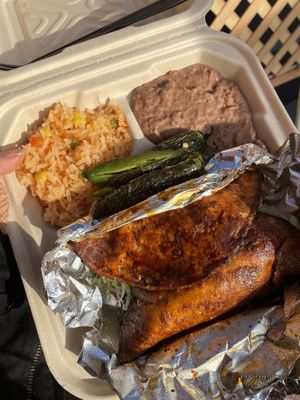 Queretaro style enchiladas at Phatties in Escondido