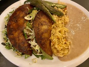 Enchiladas - chicharron style was the best at Phatties in Escondido