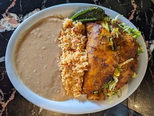 Querétaro Enchiladas at Phatties in Escondido