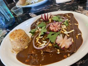 Enmoladas   at Phatties in Escondido