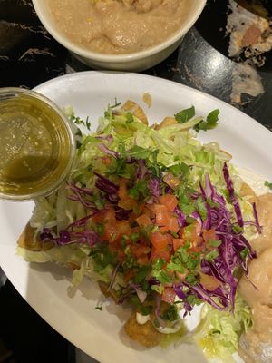 taquitos de papa  at Phatties in Escondido