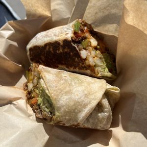 surf and turf burrito from the phatties food truck  at Phatties in Escondido