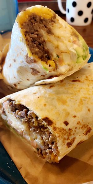 Cali Burrito at Phatties in Escondido