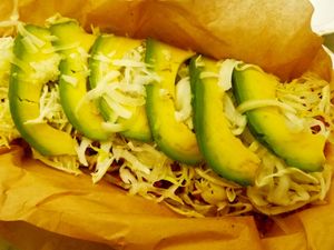 Huaraches at Phatties in Escondido