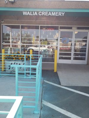 Storefront at Walia Creamery in Denver