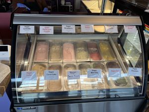 Lots of vegan options  at Walia Creamery in Denver