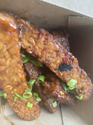 Tempeh ribs with Thai sauce at So Radish in Arvada