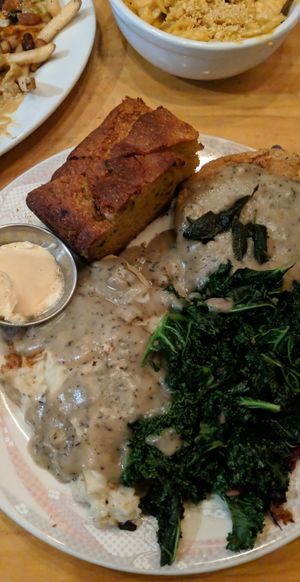 Country fried steak  #Veganuary at So Radish in Arvada