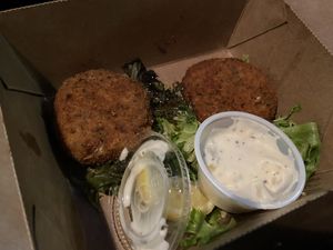 Crab cakes  at So Radish in Arvada