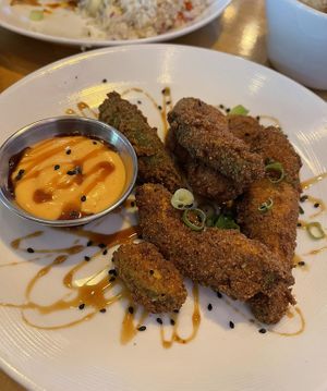 1/2 order fried avocado   at So Radish in Arvada