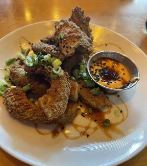 Whole order fried avocado   at So Radish in Arvada