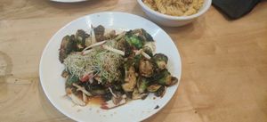 Brussel sprouts at So Radish in Arvada