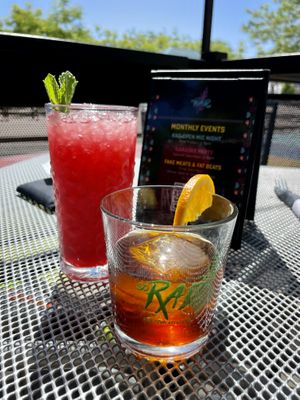 Blackberry julep and the Breakfast Club   at So Radish in Arvada