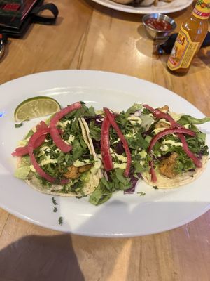 Cauliflower tacos   at So Radish in Arvada
