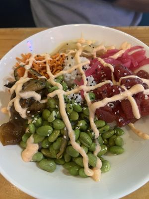 Ahí tuna poke bowl (watermelon!)  at So Radish in Arvada