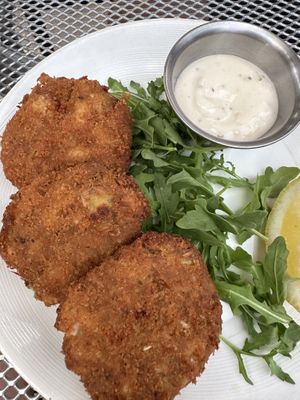 Crab cakes  at So Radish in Arvada