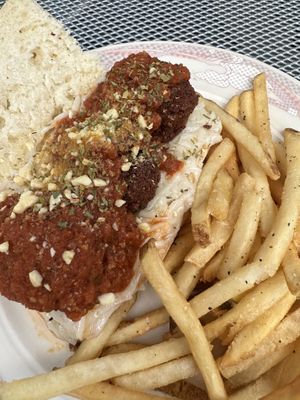Meatball sub   at So Radish in Arvada