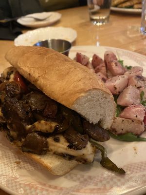 Mushroom cheezesteak  at So Radish in Arvada