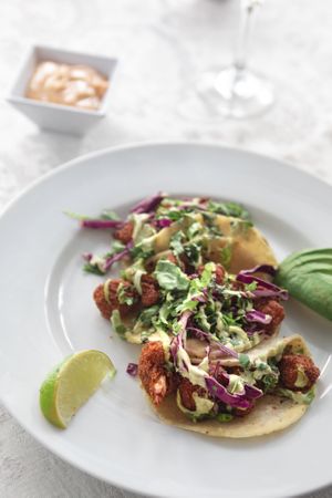 Fried Cauliflower Tacos at So Radish in Arvada
