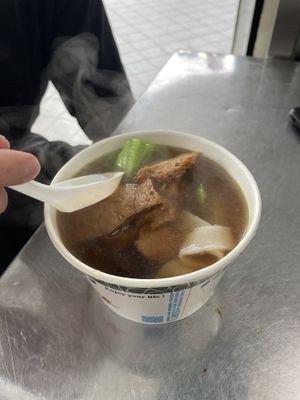 Soup  #Veganuary at JīnHuá ShuǐGuǒ 金華水果食品行 in Taipei