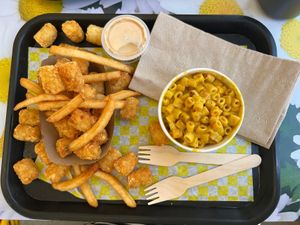   at Honeybee Burger in Los Angeles