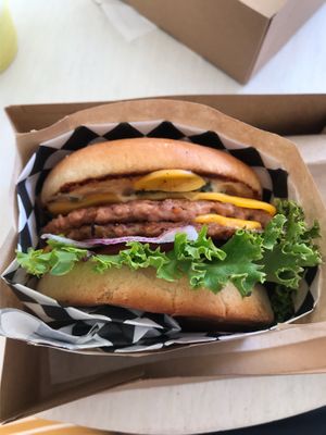 The Queen Bee  at Honeybee Burger in Los Angeles