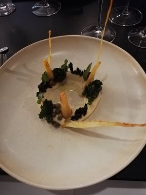 Sellery puré at Vincent's in Riga