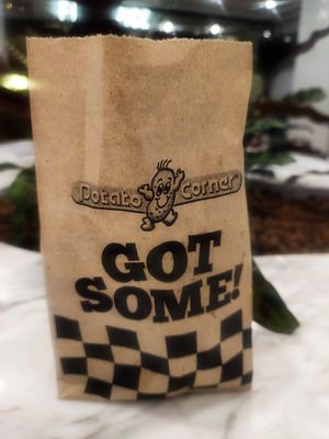 Seaweed fries at SIN - Potato Corner - Jewel in East Singapore