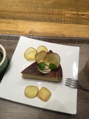 Cheese cake ( vegan ) at Mr Farmer in Sodegaura