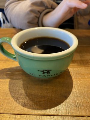 Coffee set drink  at Mr Farmer in Sodegaura