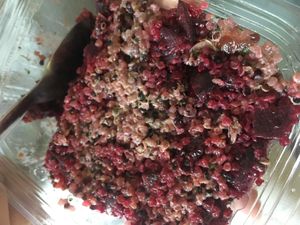 Beet and quinoa salad  at Date & Thyme - Help Yourself in Key West