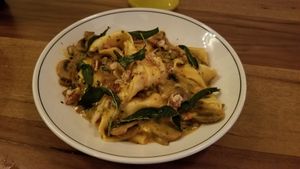 Pasta of the day allan zucca at Peppe's in Bondi