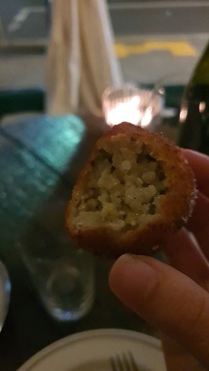 Arancini at Peppe's in Bondi