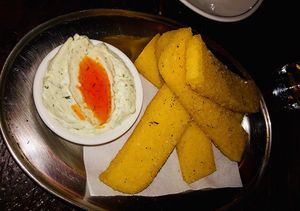 Polenta chips at Peppe's in Bondi