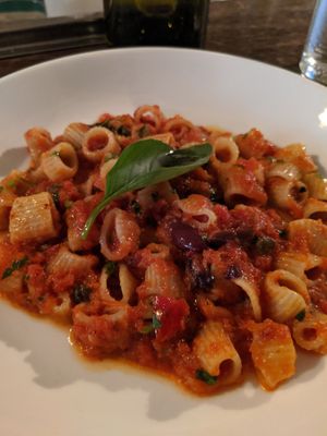 one of two pastas on menu (excluding gnocchi) at Peppe's in Bondi