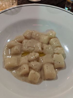 Gnocchi. We added breadcrumbs to this (not pictured) at Peppe's in Bondi