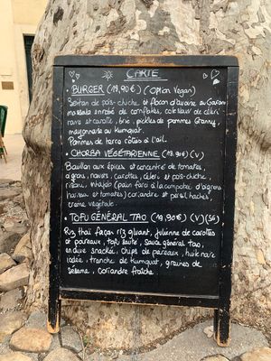  at Café du Temps in Aix-en-provence