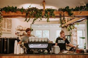 Post milk generation at Back to Black in Amsterdam