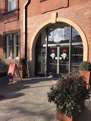 Entrance  at The Engine Room in Sunderland