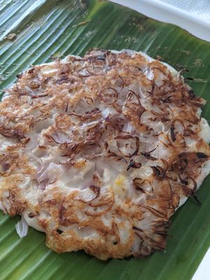 Small onion utthapam at Murugan Idli Shop in Central Singapore
