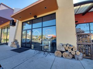 Entrance at The Pizza Cart in Cedar City