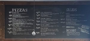 Menu at The Pizza Cart in Cedar City