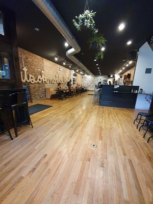 Inside at Sip of Hope Coffee Bar in Chicago