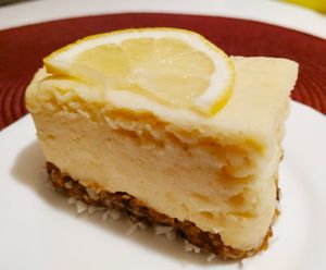 Vegan lemon cake at Hello Vegans in Cork