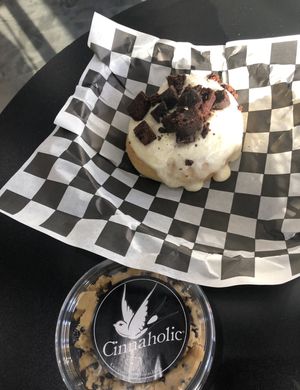 Cookie dough at Cinnaholic - Blue Diamond in Las Vegas