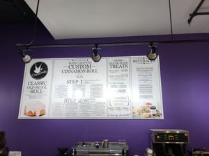 menu at Cinnaholic - 82nd Ave in Edmonton